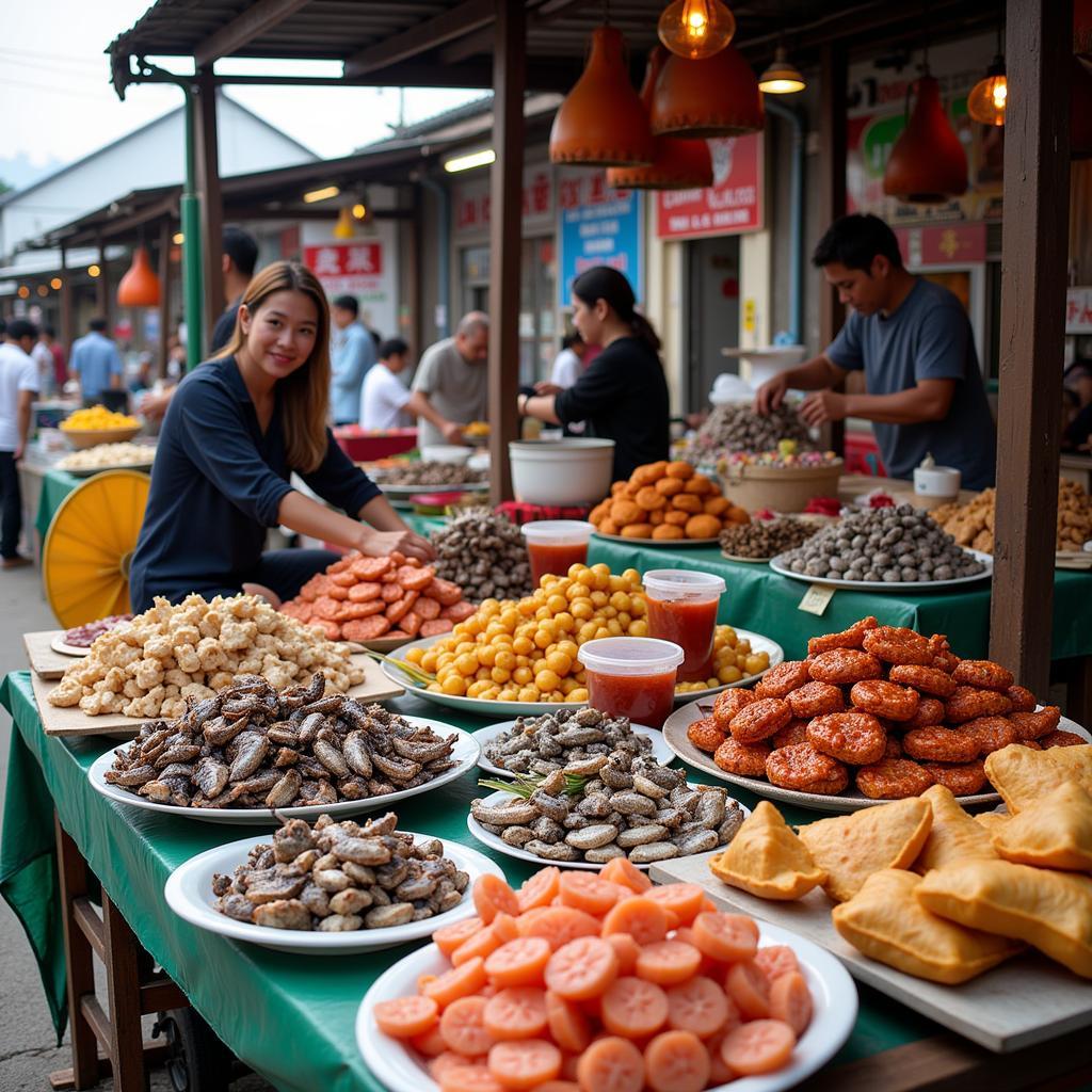 Chợ Tân Hiệp Cù Lao Chàm nhộn nhịp