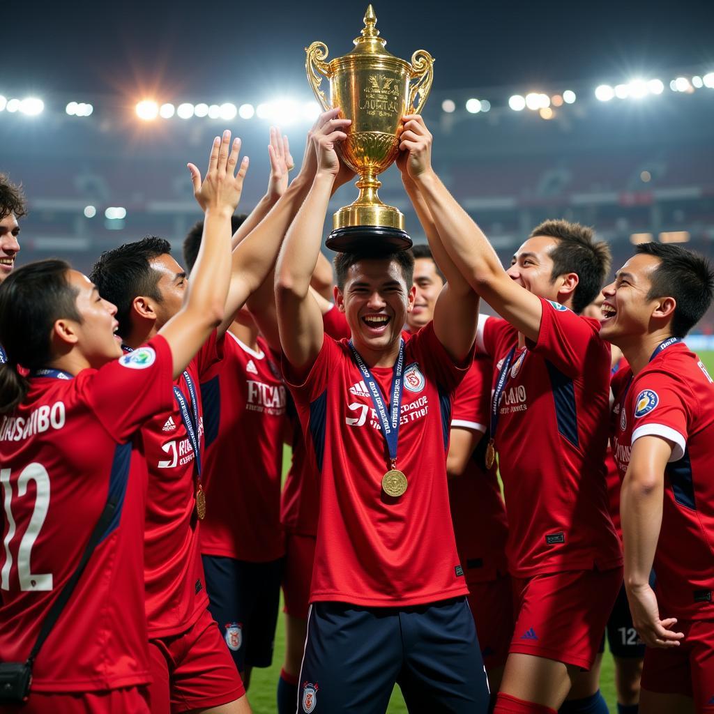 Khoảnh khắc đăng quang AFF Cup 2020