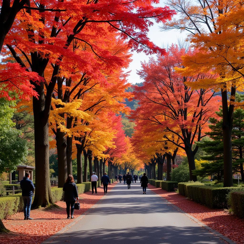 Du Lịch Tokyo Tháng 11: Trải Nghiệm Thu Vàng Rực Rỡ