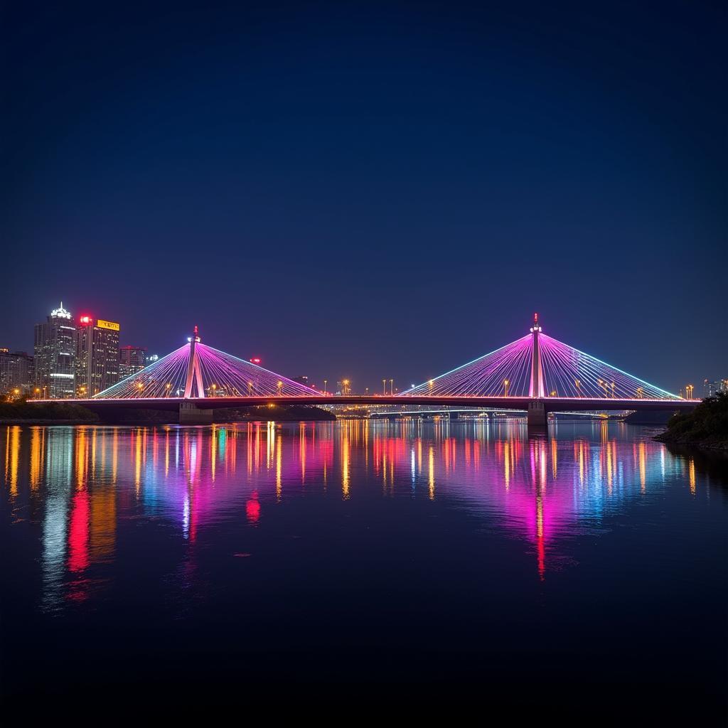 Da Nang Cityscape at Night