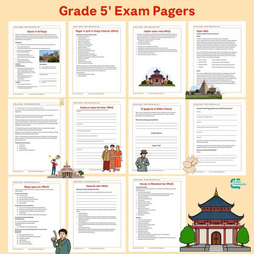 Đề kiểm tra cuối năm môn Lịch sử lớp 5