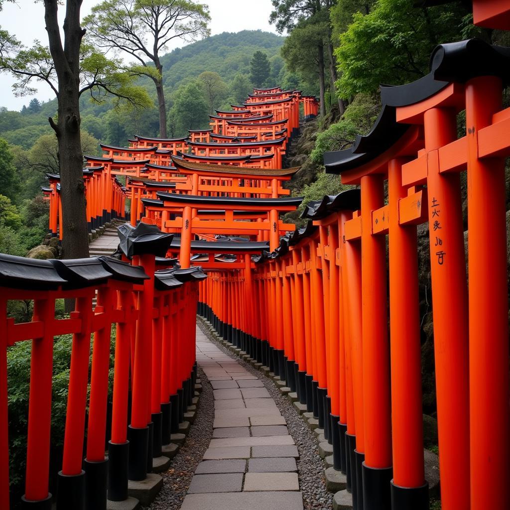 Đền Fushimi Inari Kyoto Nhật Bản