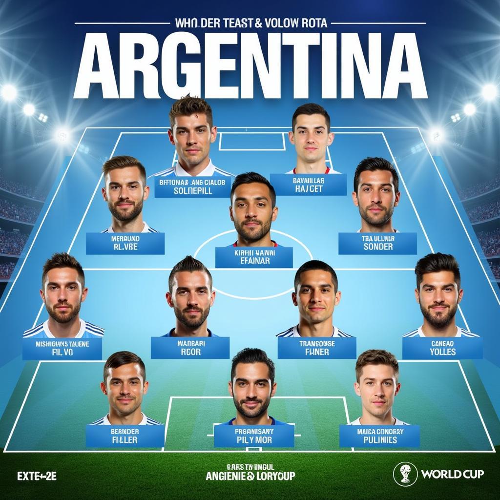 Đội hình Argentina World Cup