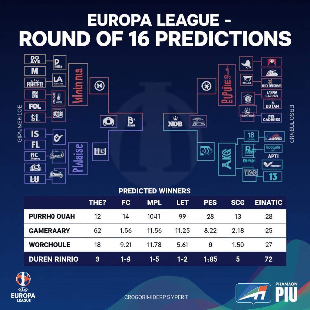 Dự đoán kết quả vòng 1/8 Europa League