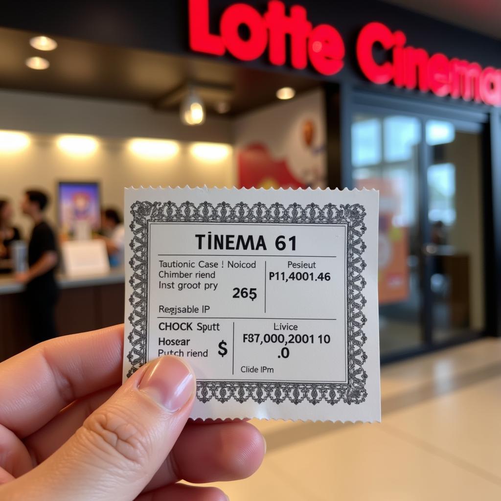 Giá vé Lotte Cinema Hải Phòng