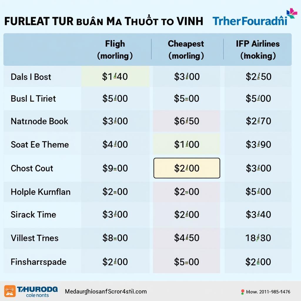 Giá vé máy bay Buôn Ma Thuột Vinh thấp nhất