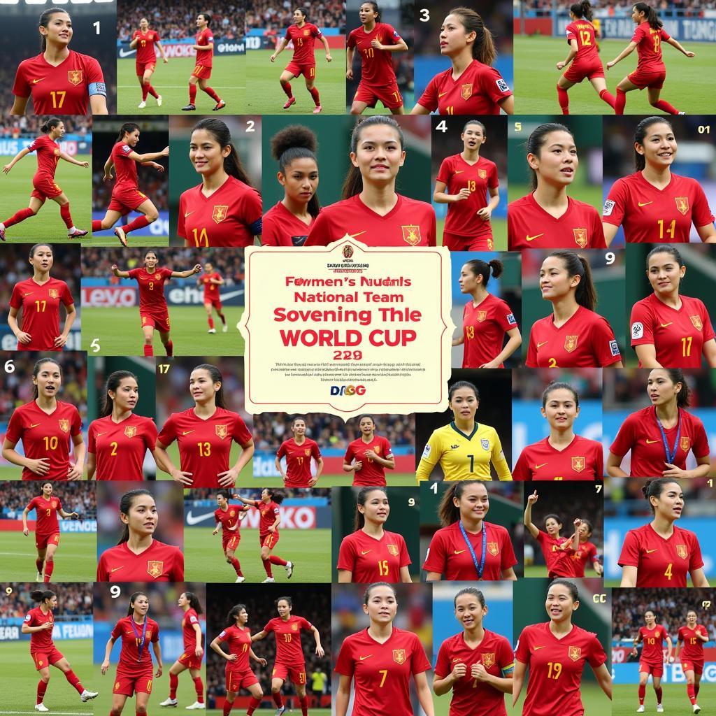 Hành trình World Cup nữ Việt Nam