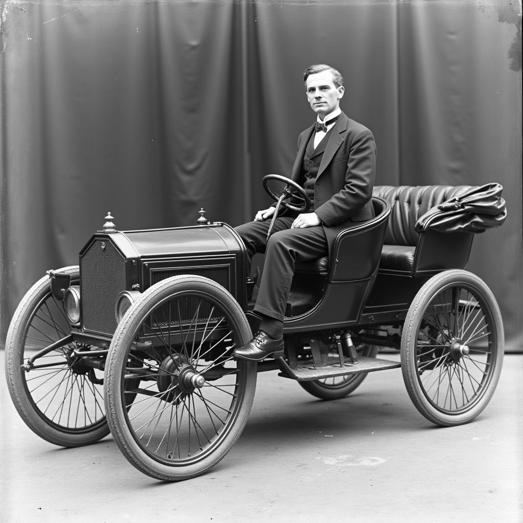 Henry Ford và chiếc Quadricycle đầu tiên