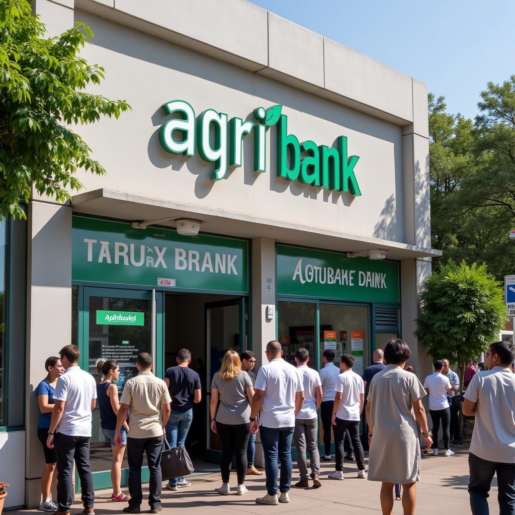 Hoạt động Agribank sau Tết 2018