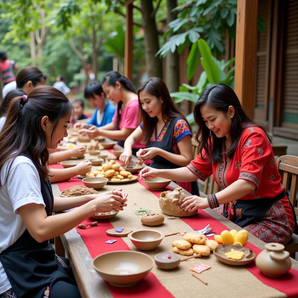 Hoạt Động Văn Hóa Tại Khu Du Lịch Về Quê