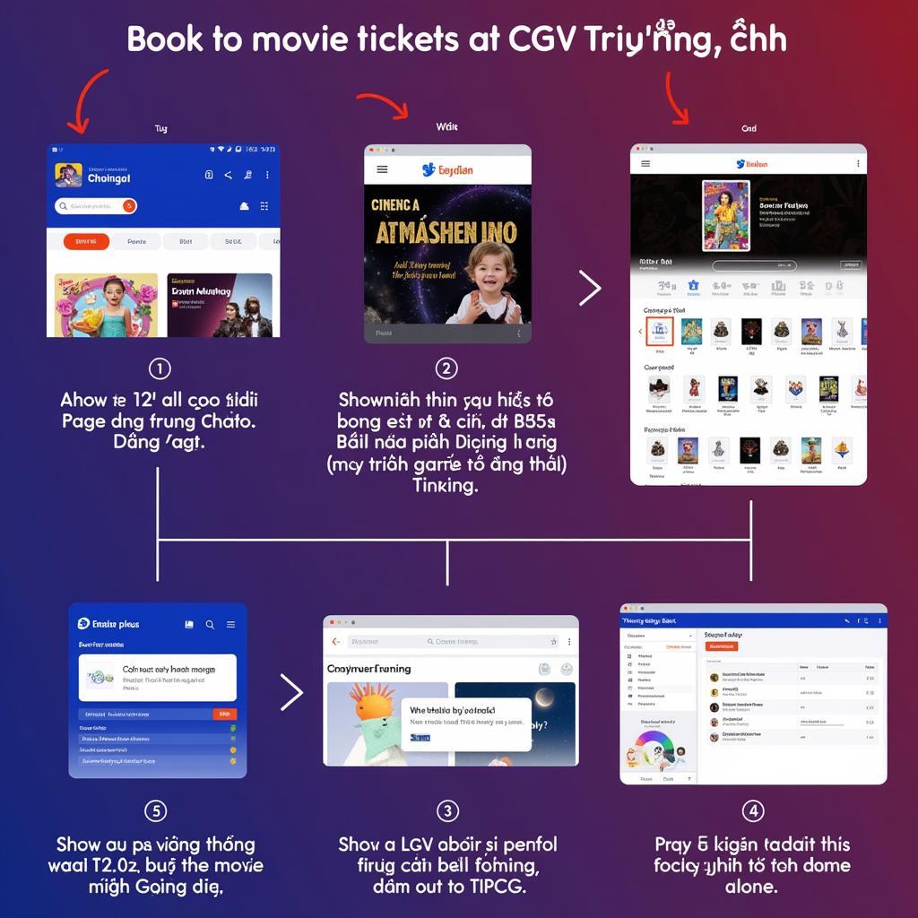 Hướng dẫn đặt vé CGV Trương Định online