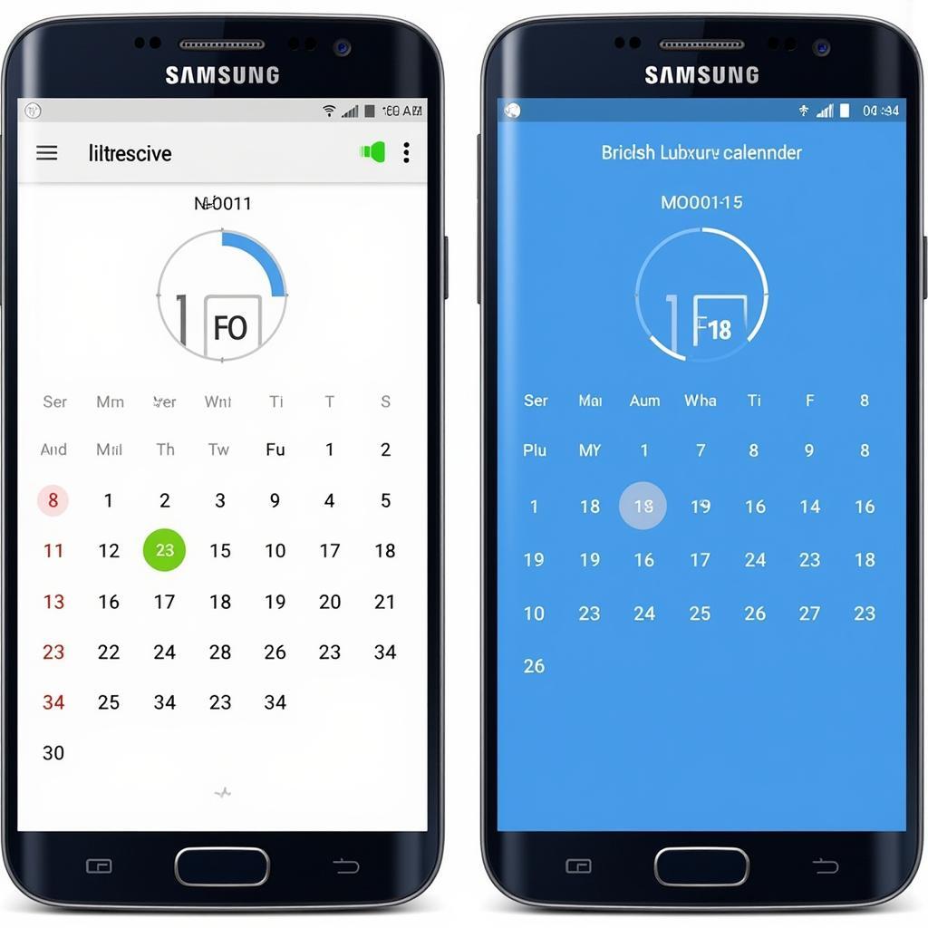 Kết luận cài đặt lịch âm Samsung