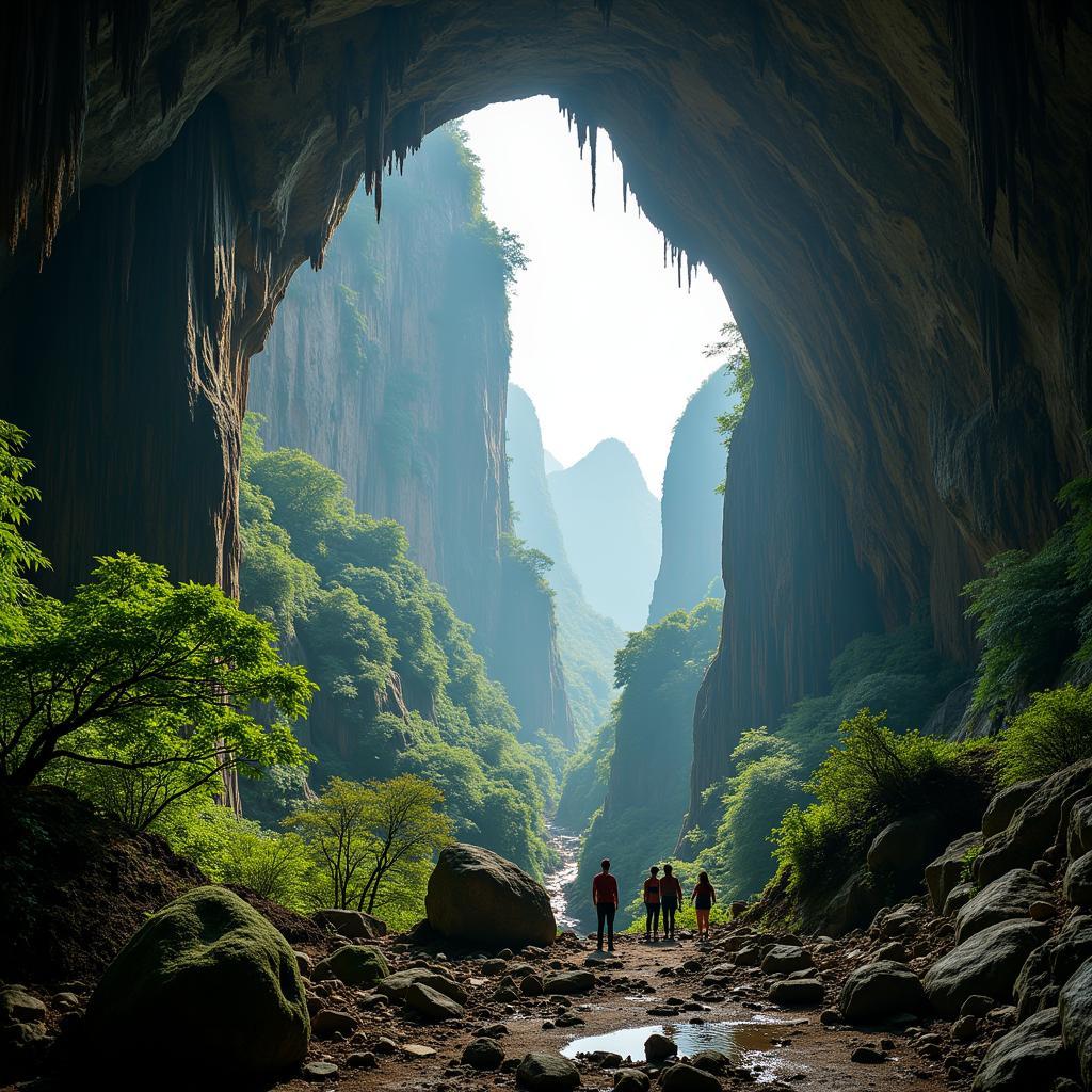 Khám phá Hang Sơn Đoòng Quảng Bình tháng 11