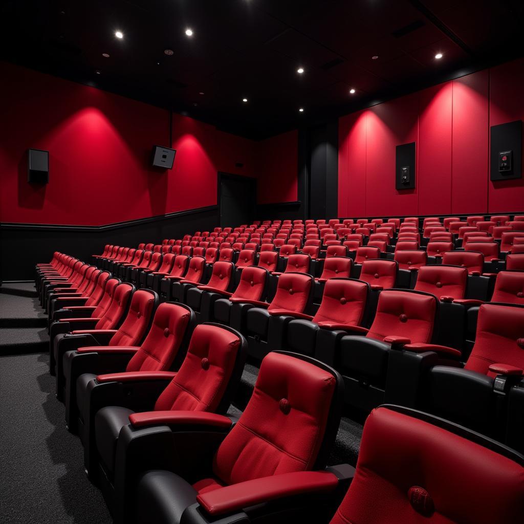 Không gian rạp chiếu phim Lotte Cinema Thanh Hóa