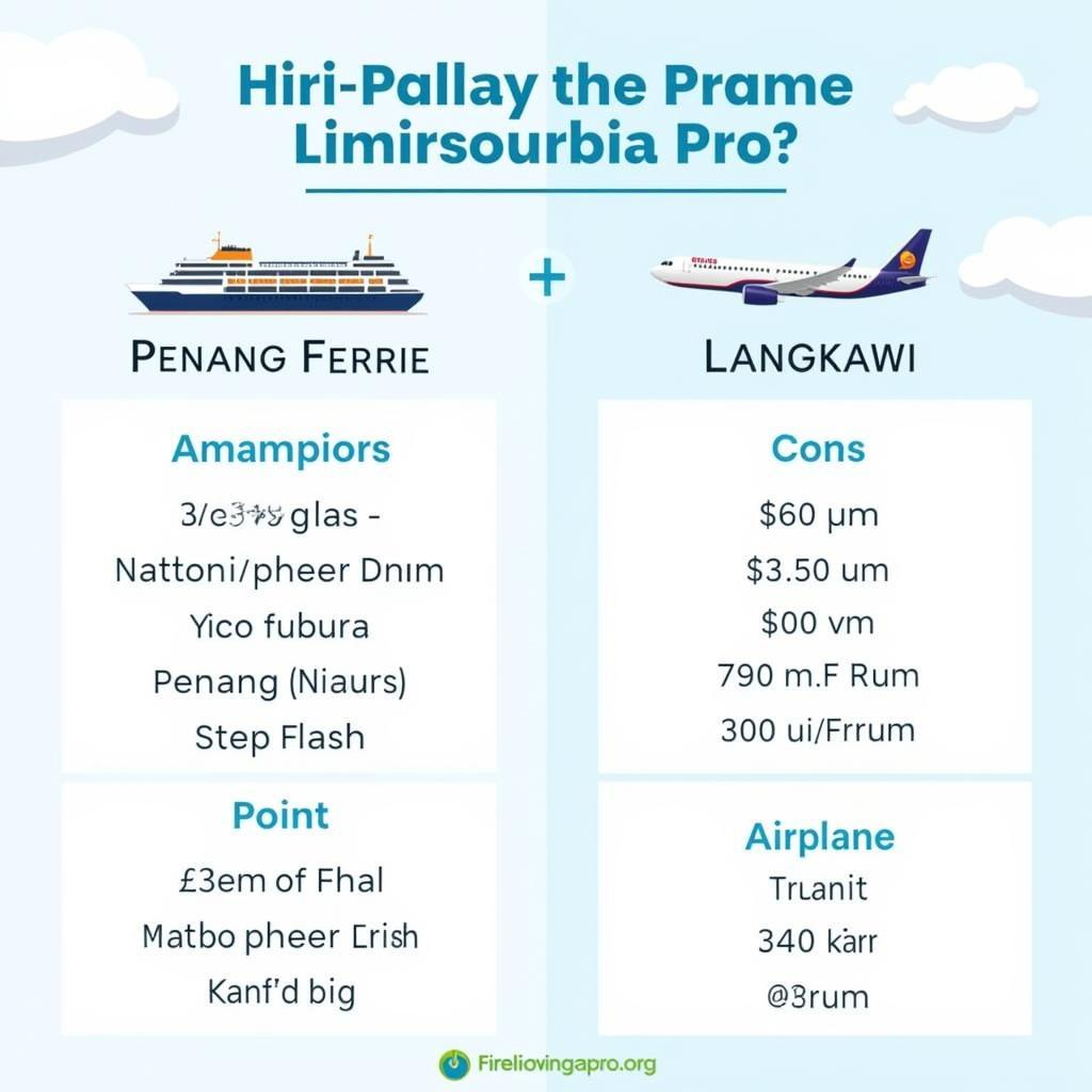 Kinh Nghiệm Du Lịch Penang Langkawi: Tự Túc Hay Theo Tour?