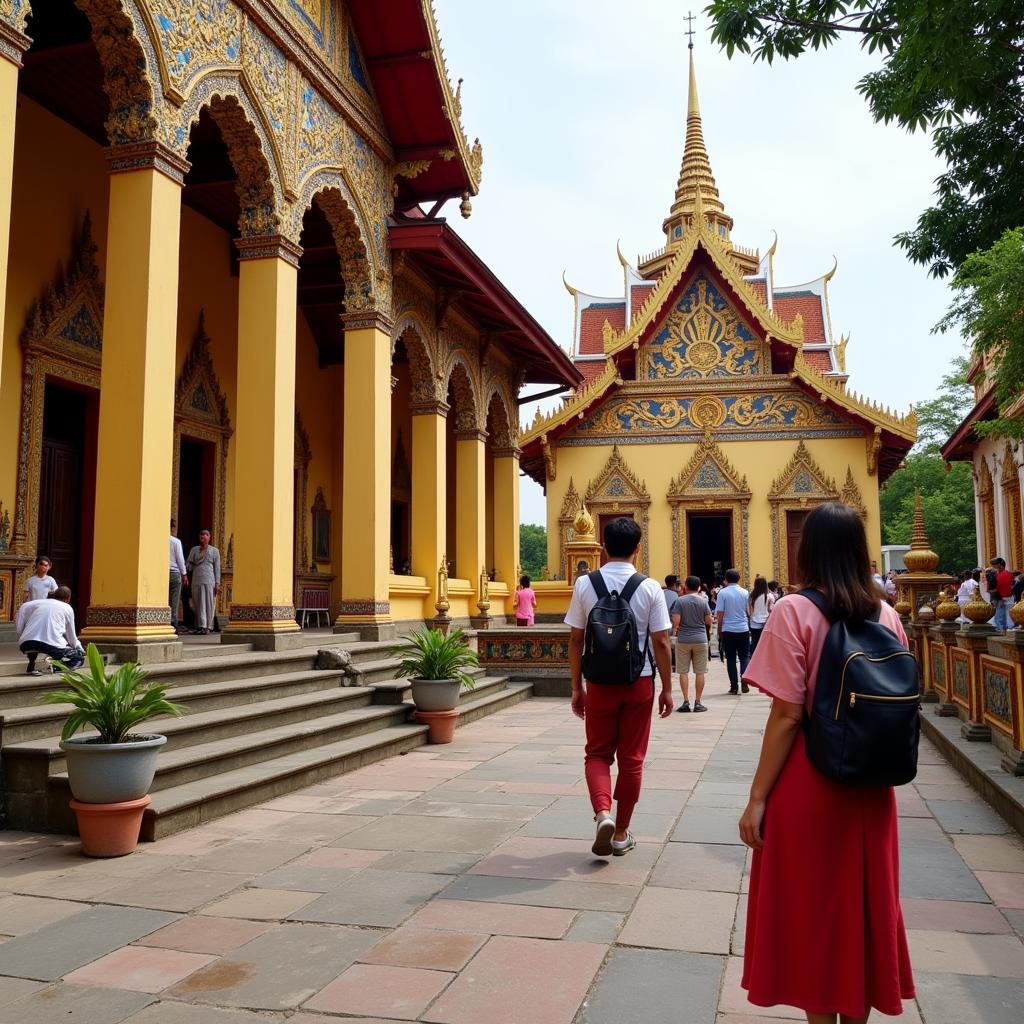 Tham quan chùa chiền ở Myanmar