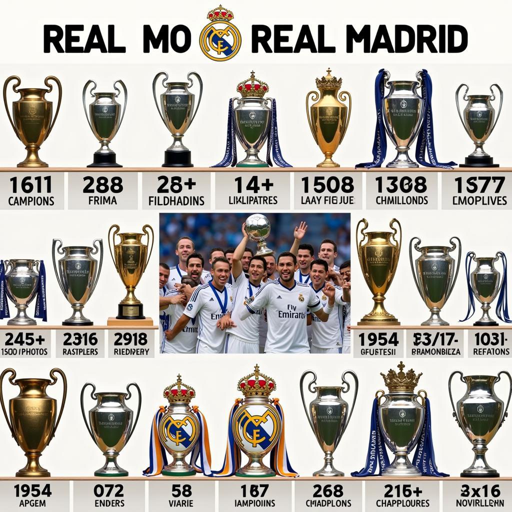 Kỷ Lục Vô Tiền Khoáng Hậu Của Real Madrid