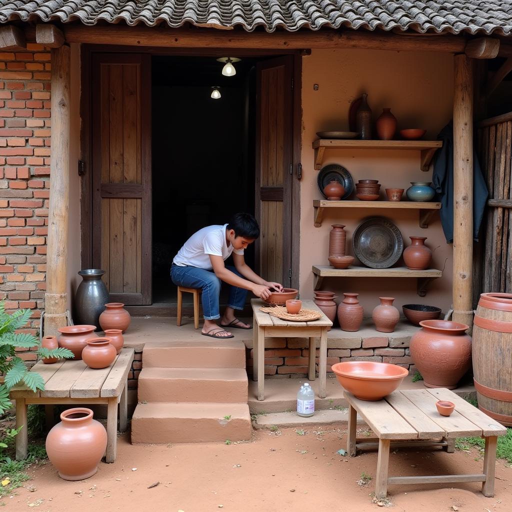 Làng gốm Chăm Sóc Trăng - Nghề truyền thống