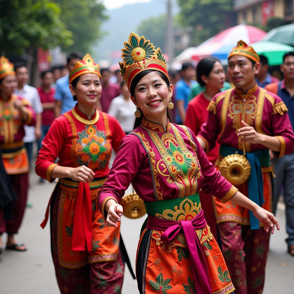 Lễ hội dân tộc đặc sắc tại Cao Bằng