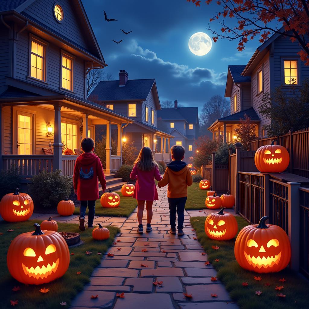 Lễ hội Halloween tháng 10 2021