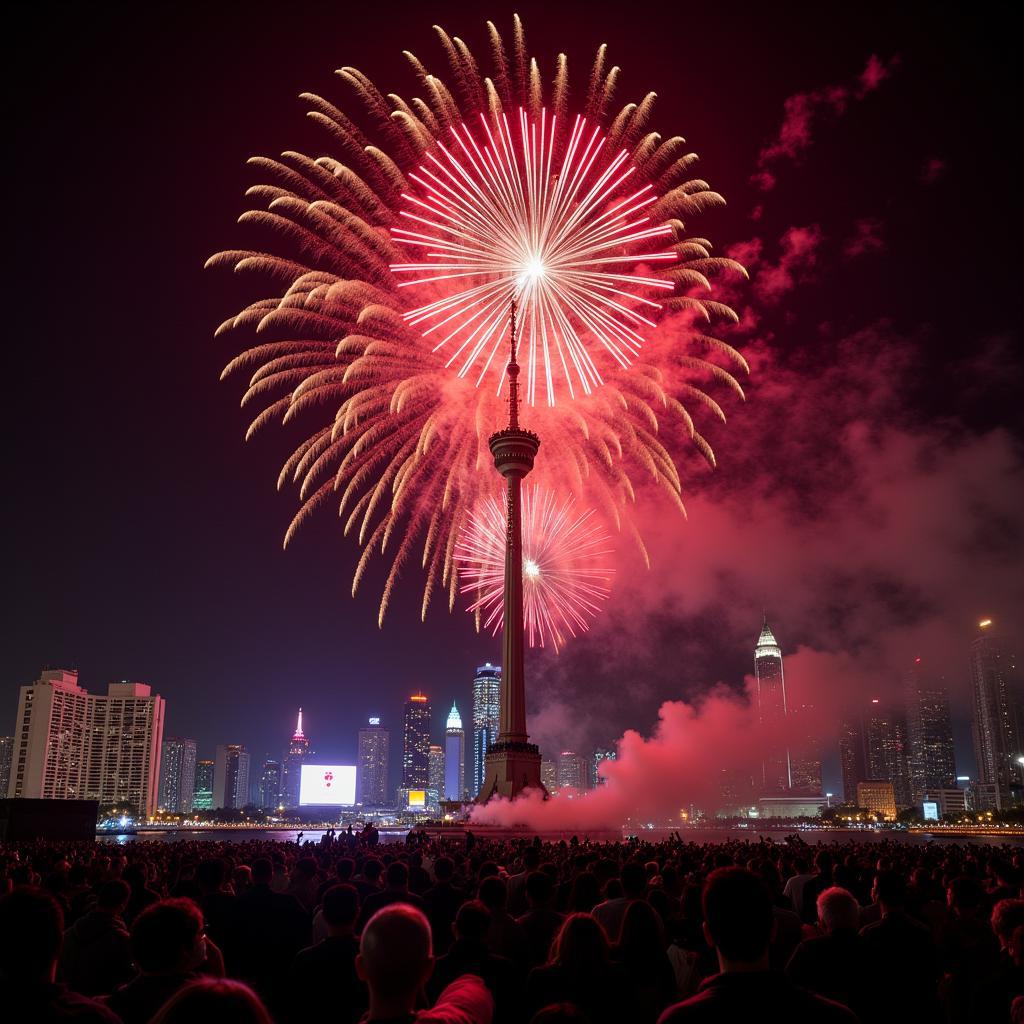 Lịch bắn pháo hoa 30/4 TPHCM 2022 tại Landmark 81