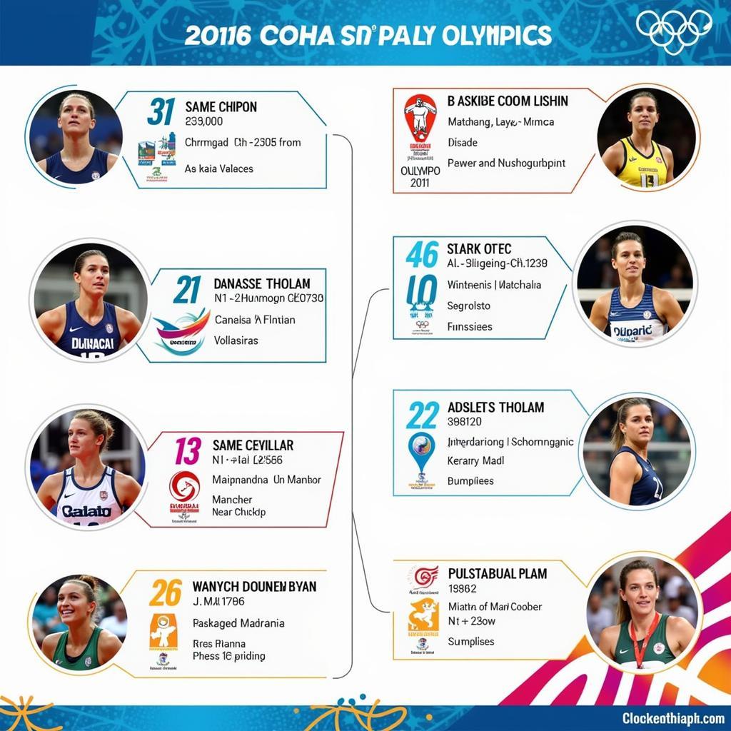 Lịch bóng chuyền Olympic