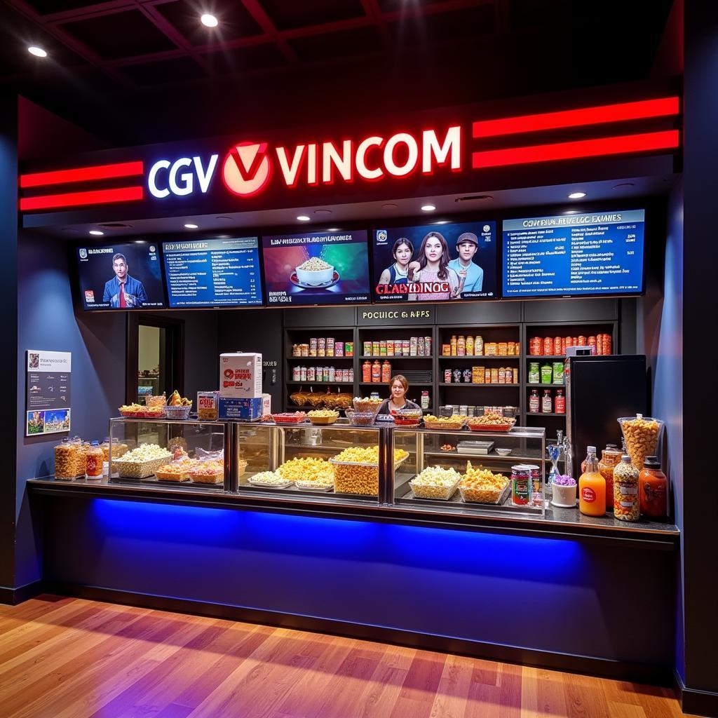 Lịch chiếu phim CGV Vincom Biên Hòa - Khu vực bắp nước