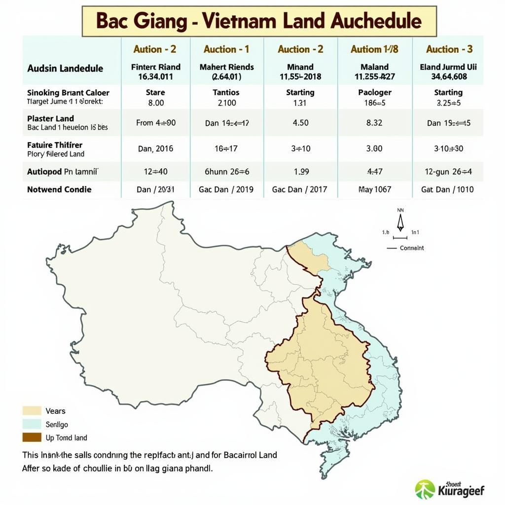 Lịch Đấu Giá Đất Bắc Giang: Thông Tin Quan Trọng