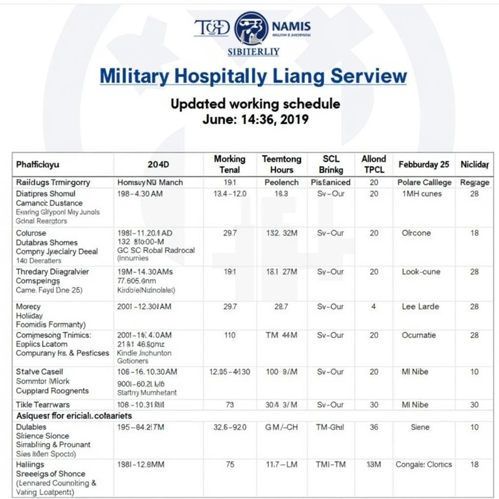 Lịch Làm Việc Bệnh Viện 175: Thông Tin Cần Biết