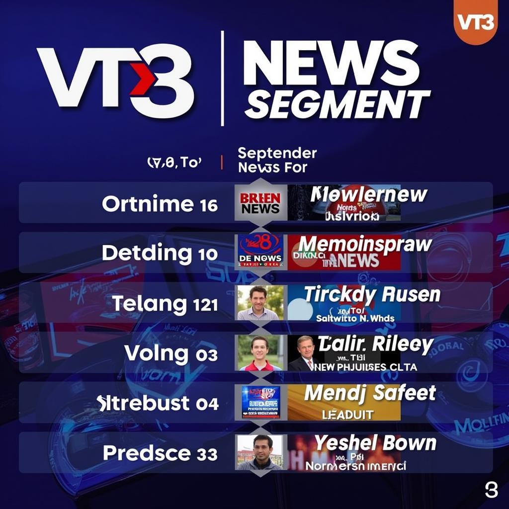 Lịch phát sóng VTV3 ngày 24/9 - Tin tức