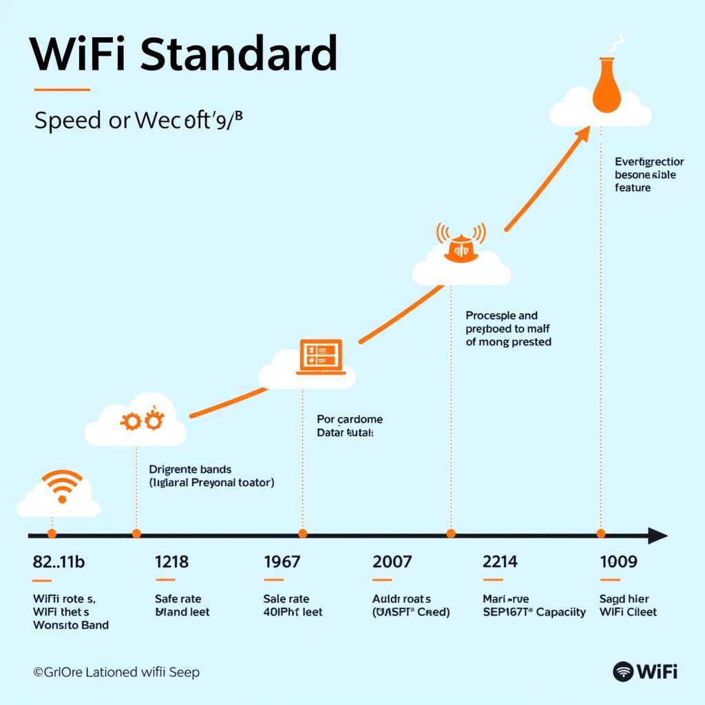 Lịch sử kết nối Wifi: Các chuẩn Wifi từ 802.11b đến Wifi 6E