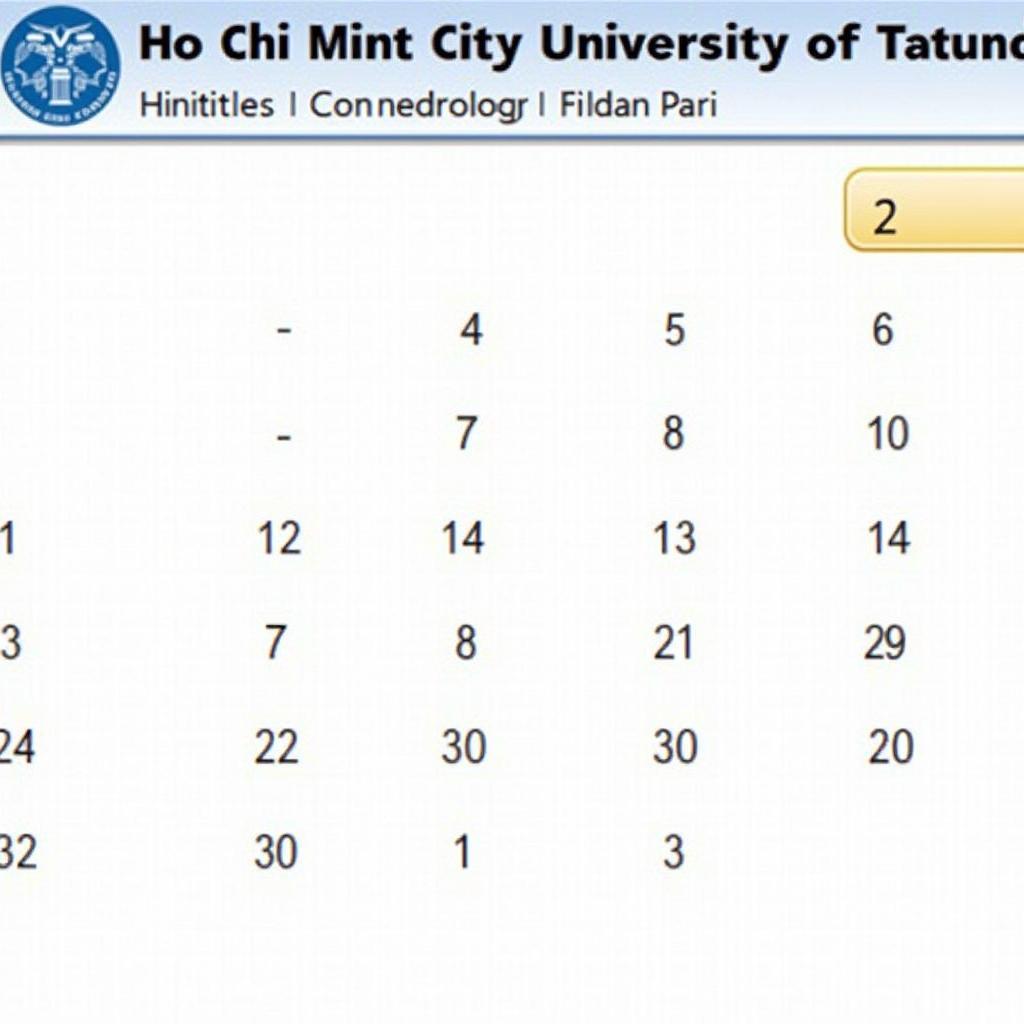 Lịch Thi B2 Đại Học Sư Phạm TPHCM 2020