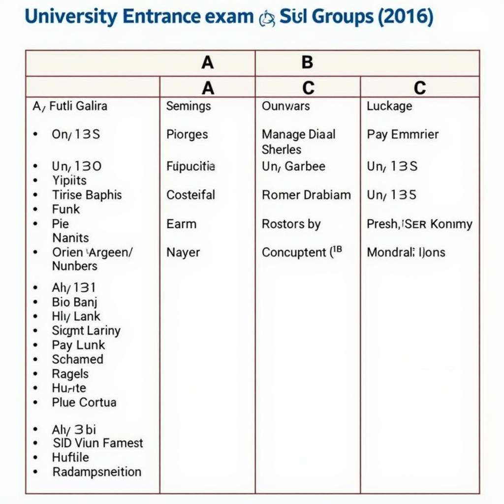 Lịch Thi Đại Học 2016: Thông Tin Chi Tiết và Hướng Dẫn