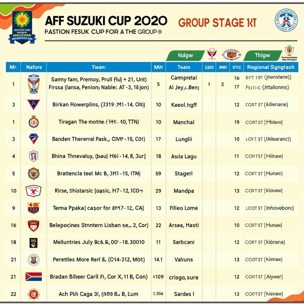 Lịch Thi Đấu AFF Suzuki Cup 2020: Thông Tin Chi Tiết và Hấp Dẫn