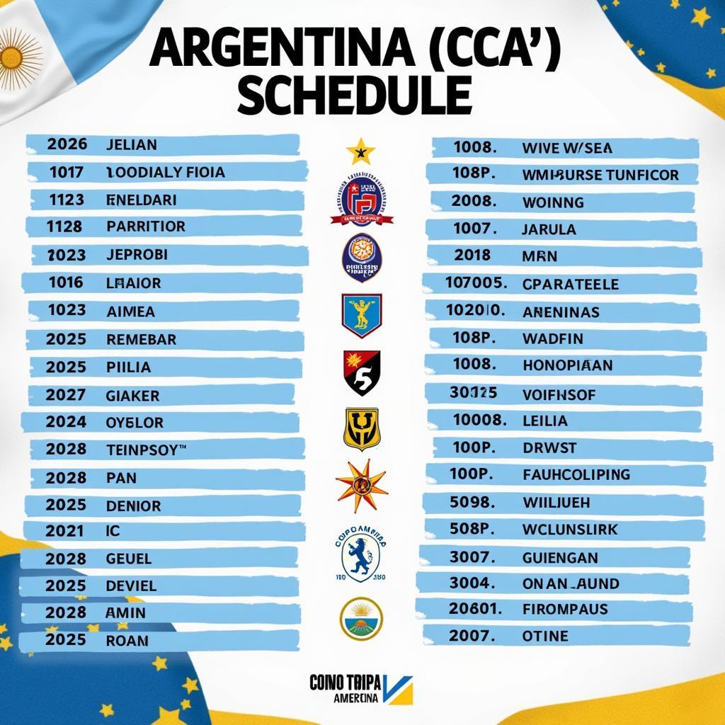 Lịch thi đấu Argentina tại Copa America