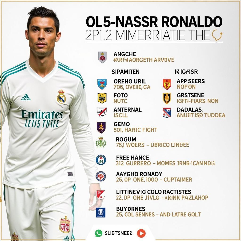 Lịch thi đấu Al Nassr Ronaldo