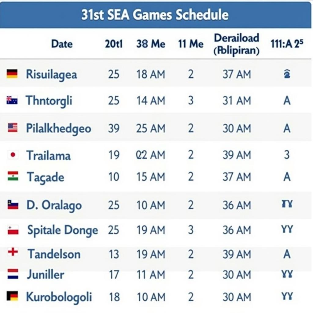 Lịch Thi Đấu Bida Seagame 31: Thông Tin Chi Tiết Và Kết Quả