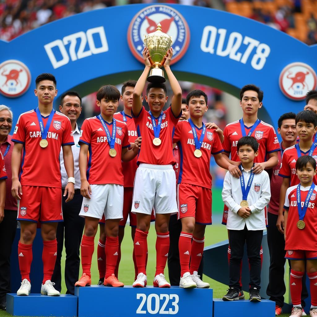 Lịch thi đấu chung kết U20 Châu Á 2023 - Lễ trao giải