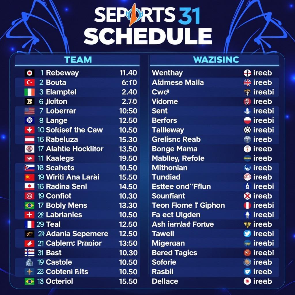 Lịch thi đấu Esports Seagame 31