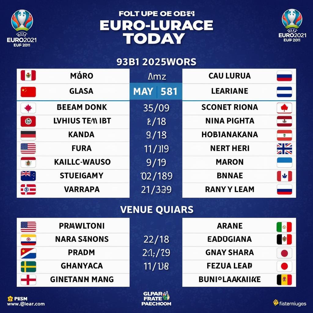 Lịch Euro 2021 Hôm Nay: Thông Tin Chi Tiết và Cập Nhật