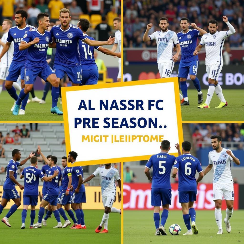 Lịch thi đấu giao hữu Al Nassr FC pre-season