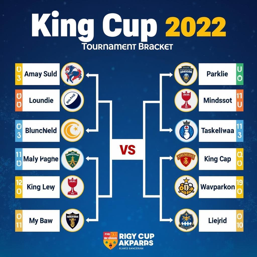 Lịch thi đấu King Cup 2022 - Bảng đấu