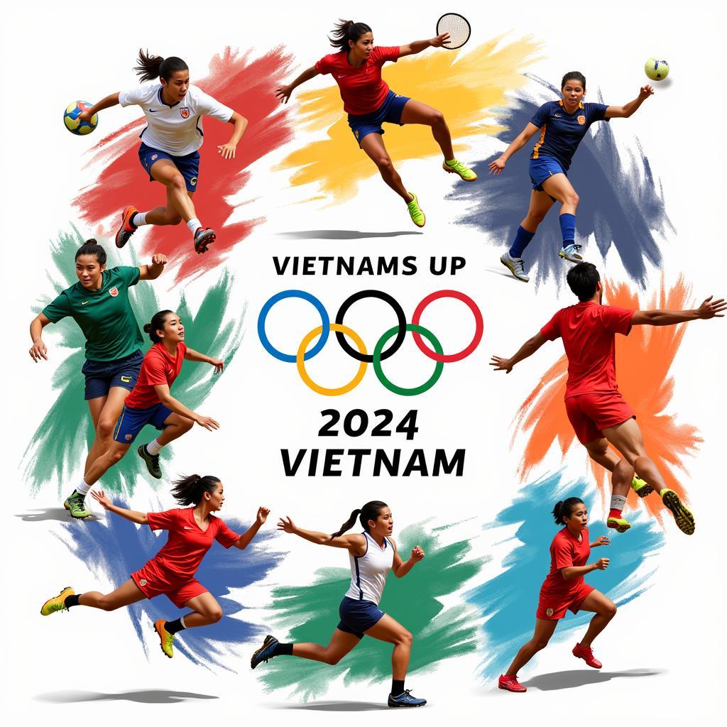 Lịch thi đấu Olympic Việt Nam 2024