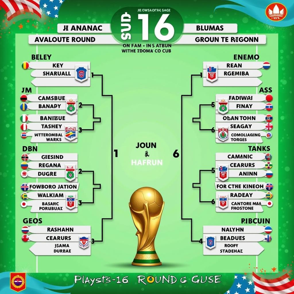 Lịch Thi Đấu Vòng 16 World Cup: Căng Thẳng Hơn Bao Giờ Hết