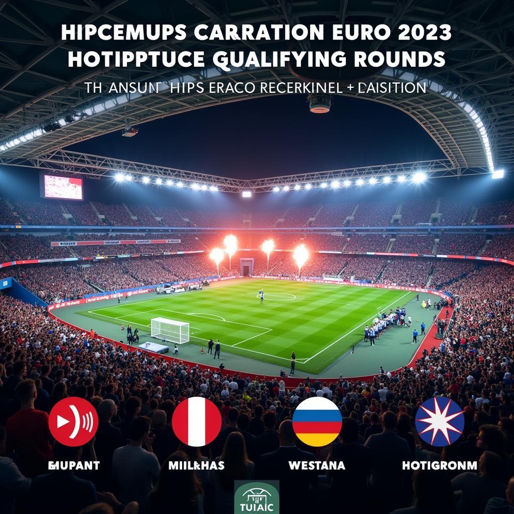 Lịch thi đấu vòng loại Euro 2023 khai mạc