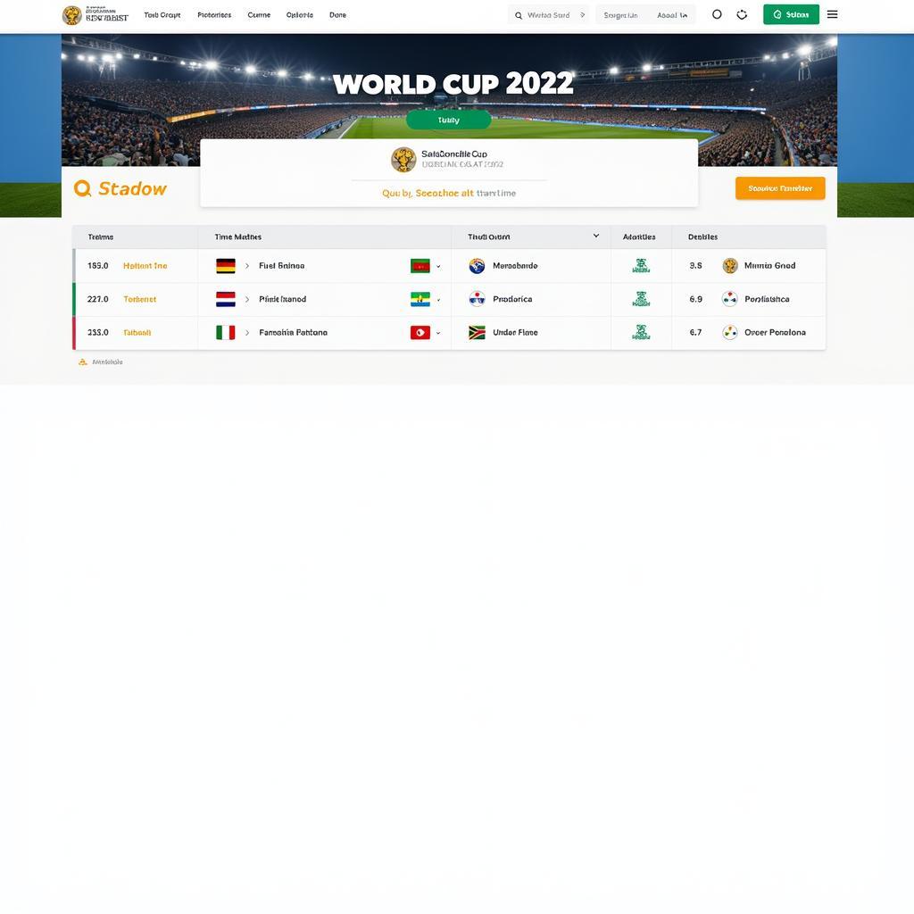 Lịch Thi Đấu World Cup 2022 Hôm Nay