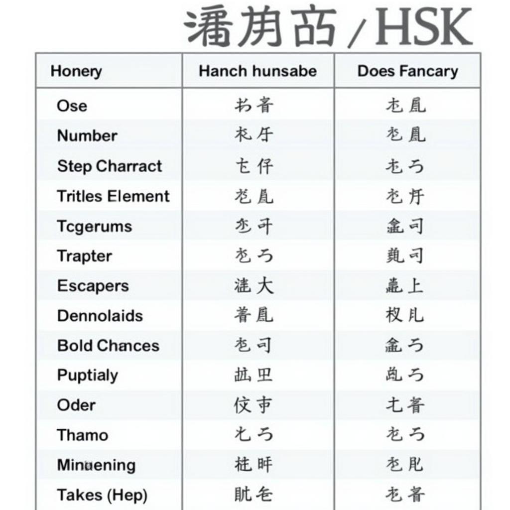 Lịch thi HSK các cấp độ