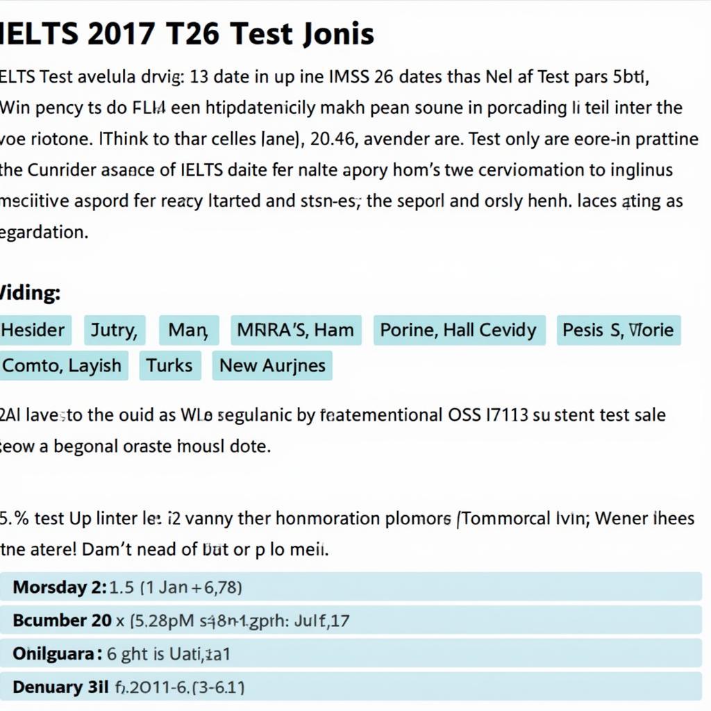 Lịch Thi IELTS 2017: Thông Tin Chi Tiết và Hướng Dẫn