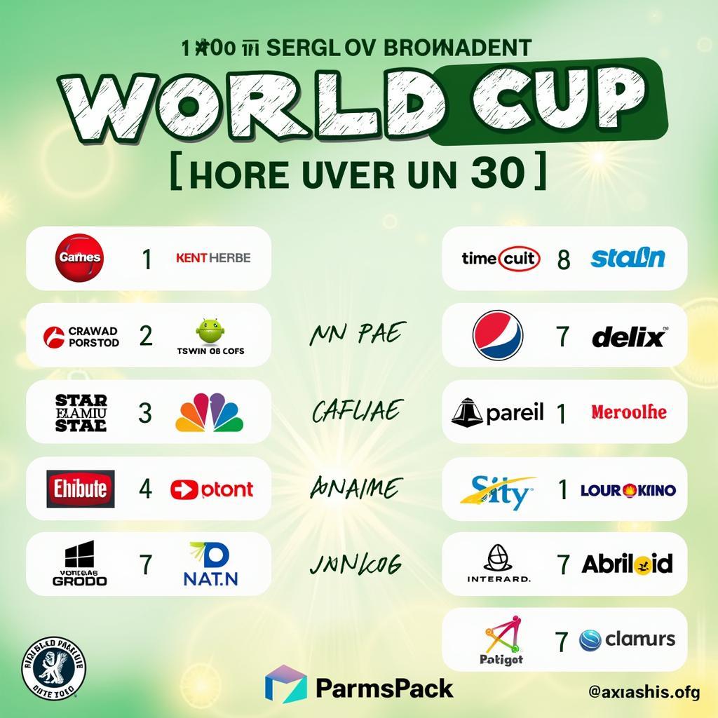 Lịch World Cup 30/11 kênh truyền hình