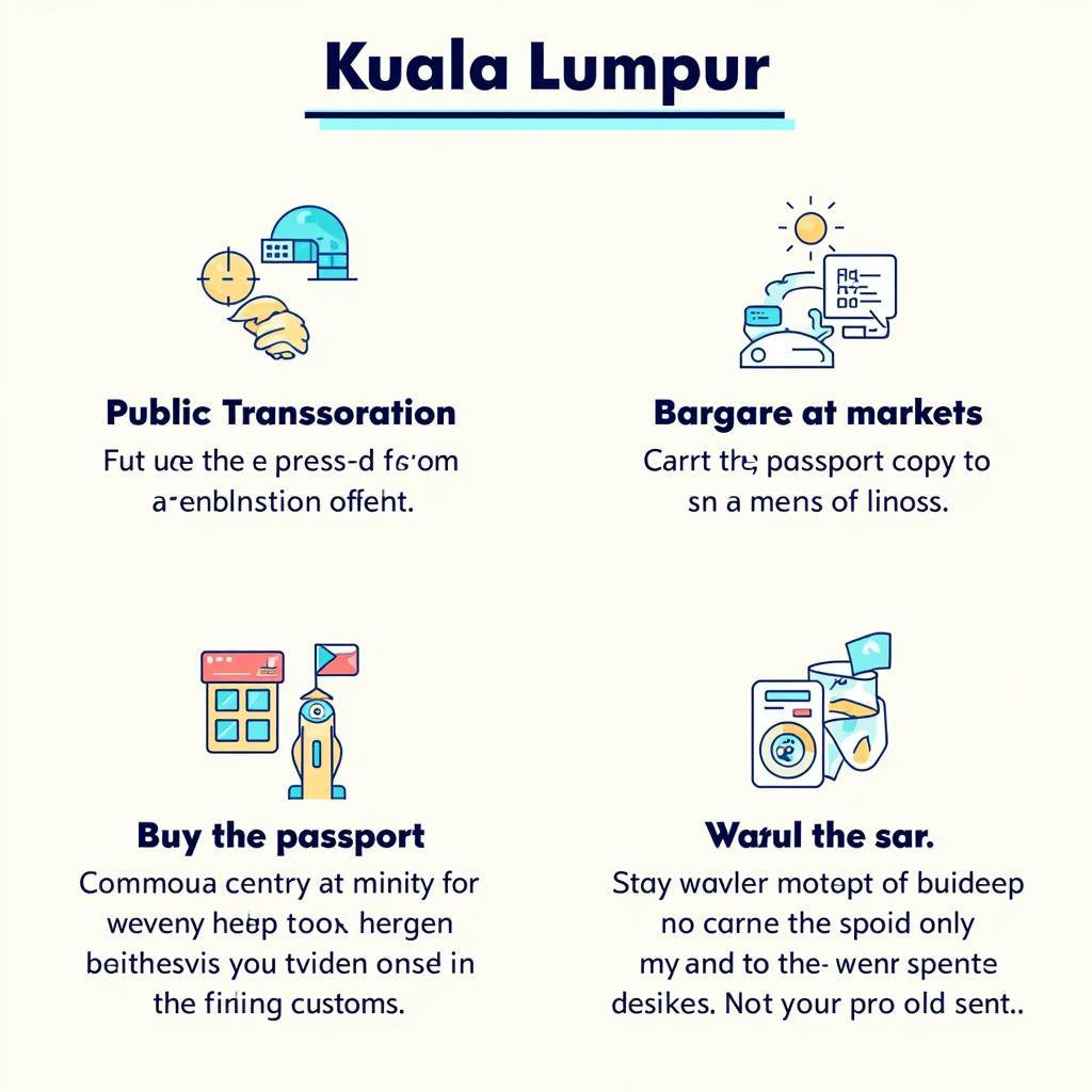 Mẹo vặt du lịch Kuala Lumpur